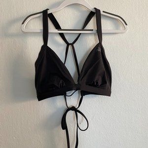 Black Patagonia Nanogrip bikini top small